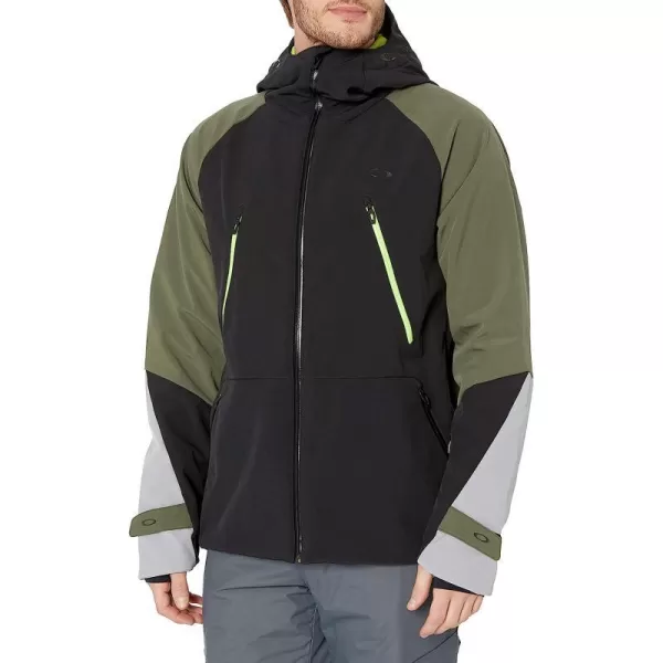 imageOakley Mens Silver Fox Soft Shell 3l 10k JKTBlackout