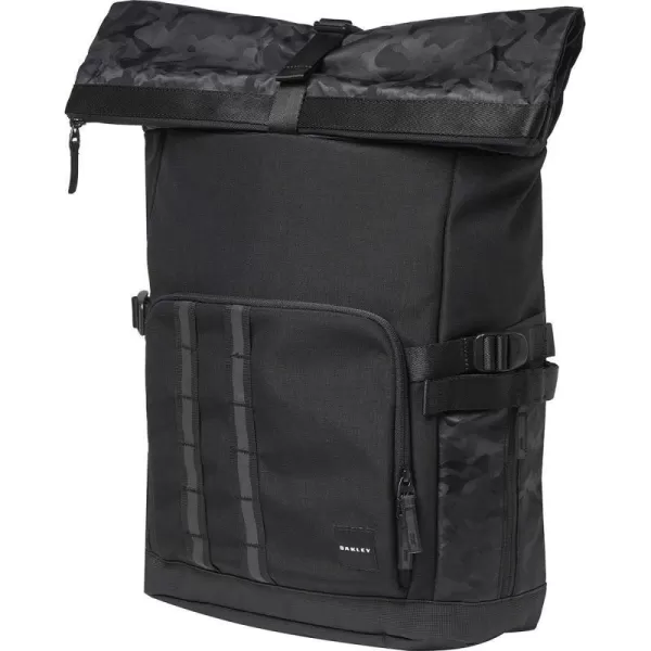 imageOakley Mens Utility Rolled Up Backpack Dark Blue Reflective One SizeOne Size Blackout