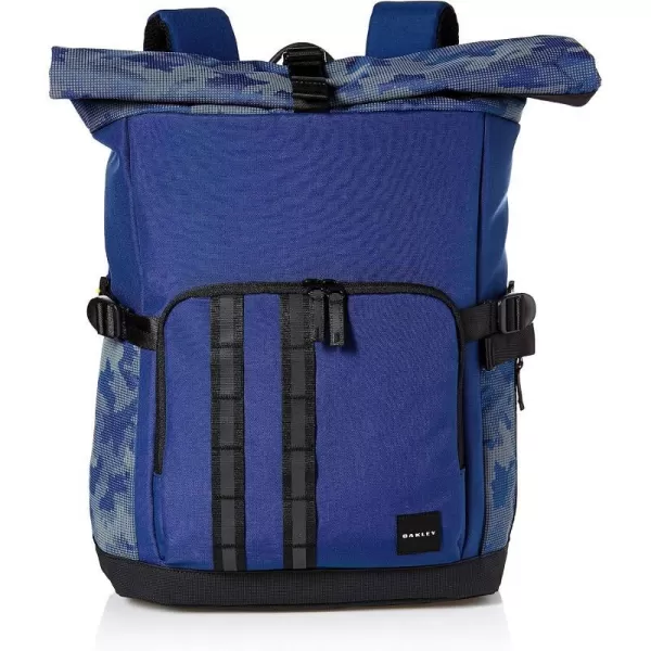 imageOakley Mens Utility Rolled Up Backpack Dark Blue Reflective One SizeOne Size Dark Blue Reflective