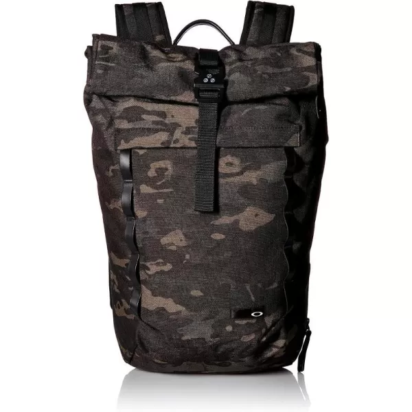 imageOakley Mens Voyage 23L Roll Top Backpack Black Multicam One SizeOne Size Black Multicam