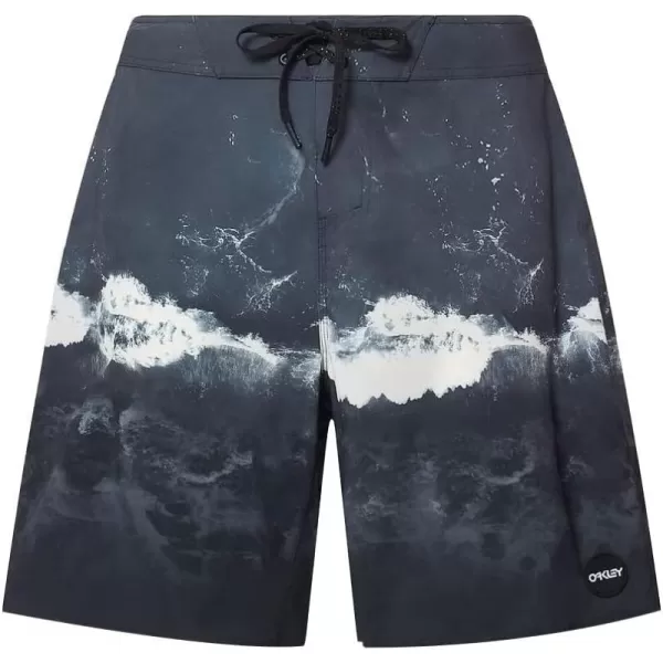 imageOakley Mens Whitewash 20 BoardshortUniform Grey Wave