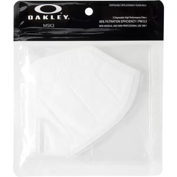 imageOakley Msk3 3 Pack Face Mask Replacement Filter Fashion Scarf White One Size USOakley Msk3 3 Pack Face Mask Replacement Filter Fashion Scarf White One Size US
