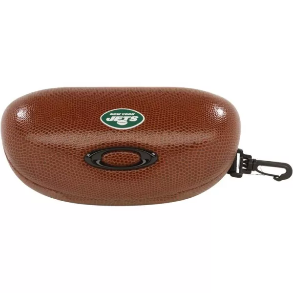 imageOakley NFL Adult NFL Collection Football Sunglass CaseNew York Jets New York Jets Brown