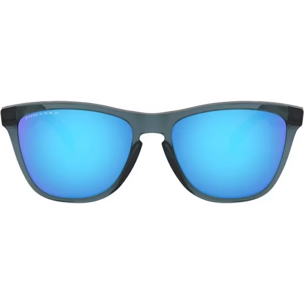 imageOakley Oo9013 Frogskins Square SunglassesCrystal BlackPrizm Sapphire Iridium Polarized