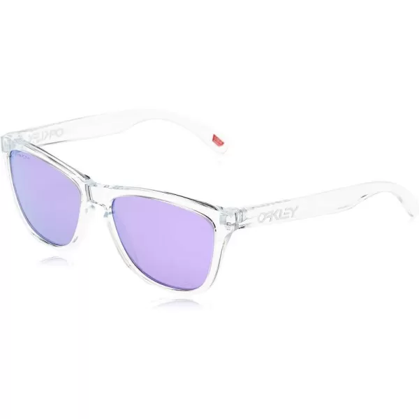 imageOakley Oo9013 Frogskins Square SunglassesPolished ClearPrizm Violet