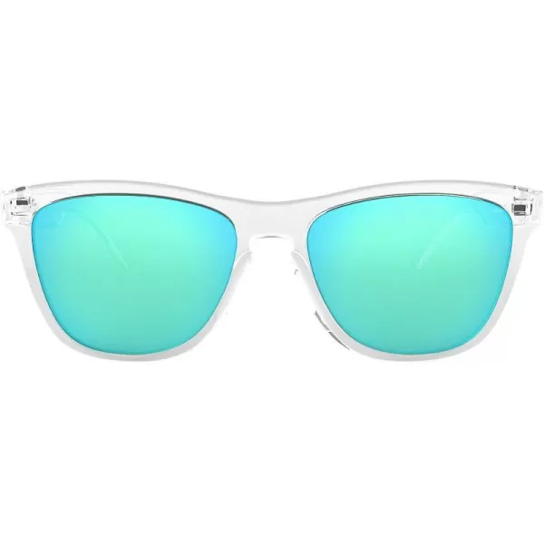 imageOakley Oo9013 Frogskins Square SunglassesPolished ClearSapphire Iridium