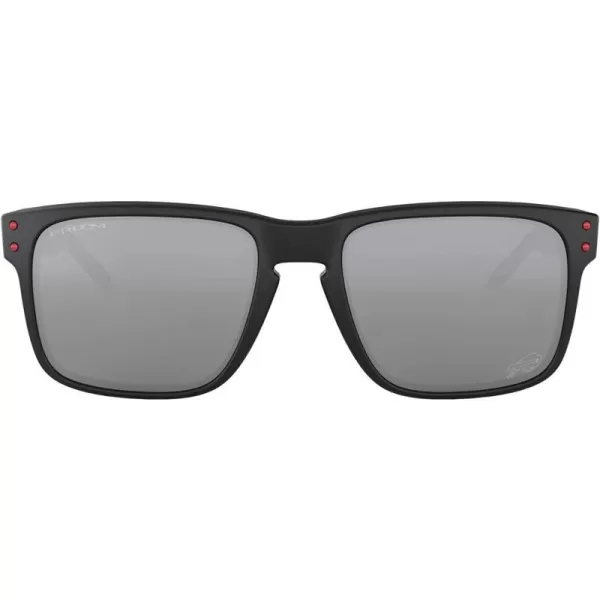 imageOakley Oo9102 Holbrook NFL Collection Mens Sqaure SunglassesBuffalo Bills Matte BlackPrizm Black
