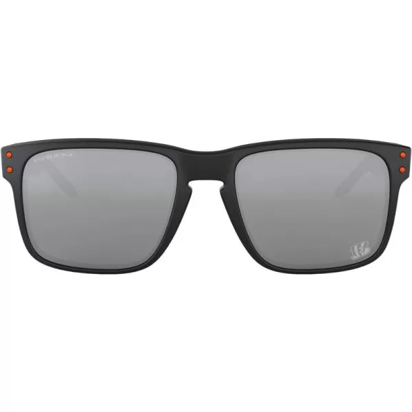 imageOakley Oo9102 Holbrook NFL Collection Mens Sqaure SunglassesCincinnati Bengals Matte BlackPrizm Black