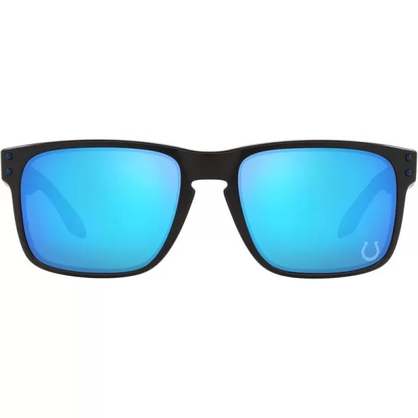 imageOakley Oo9102 Holbrook NFL Collection Mens Sqaure SunglassesIndianapolis Colts Matte BlackPrizm Sapphire