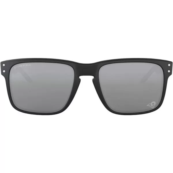 imageOakley Oo9102 Holbrook NFL Collection Mens Sqaure SunglassesLos Angeles Rams Matte BlackPrizm Black