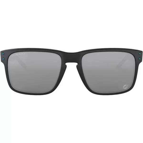 imageOakley Oo9102 Holbrook NFL Collection Mens Sqaure SunglassesMiami Dolphins Matte BlackPrizm Black