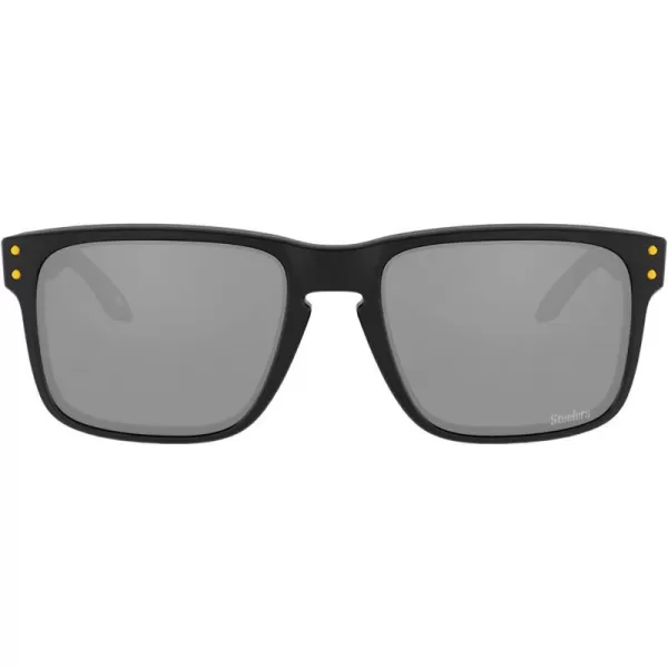 imageOakley Oo9102 Holbrook NFL Collection Mens Sqaure SunglassesPittsburgh Steelers Black