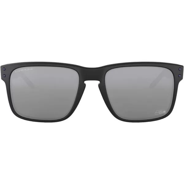 imageOakley Oo9102 Holbrook NFL Collection Mens Sqaure SunglassesSeattle Seahawks Matte BlackPrizm Black