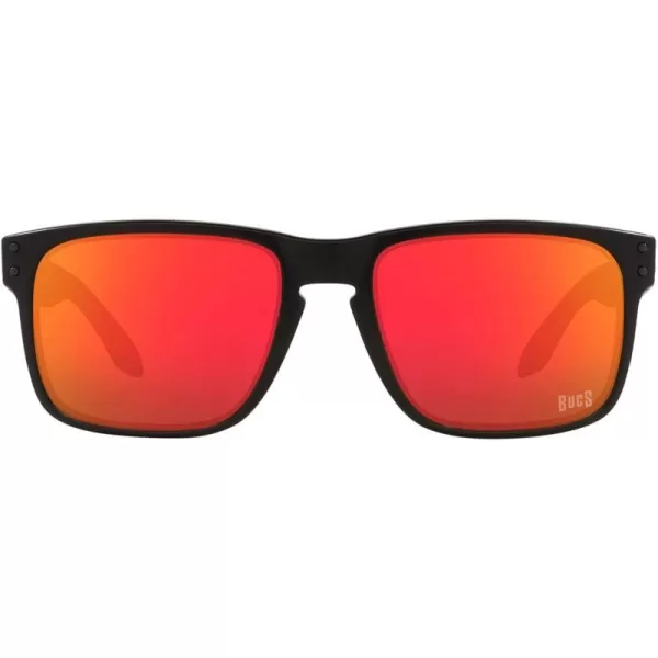 imageOakley Oo9102 Holbrook NFL Collection Mens Sqaure SunglassesTampa Bay Buccaneers Matte BlackPrizm Tungsten