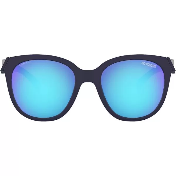 imageOakley Oo9433 Low Key NFL Collection Womens Round SunglassesDallas Cowboys Matte NavyPrizm Sapphire