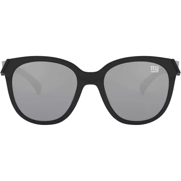 imageOakley Oo9433 Low Key NFL Collection Womens Round SunglassesNew York Giants Polished BlackPrizm Black