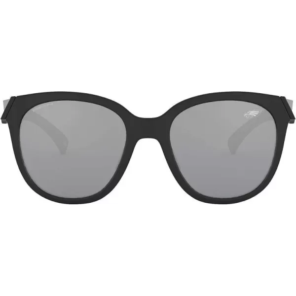 imageOakley Oo9433 Low Key NFL Collection Womens Round SunglassesPhiladelphia Eagles Matte BlackPrizm Jade