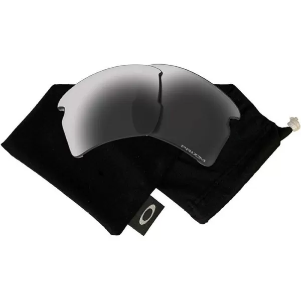 imageOakley Original Flak 20 XL OO9188 REPLACEMENT Lenses BUNDLE Bag BUNDLE with Designer iWear KitPrizm Black Iridium