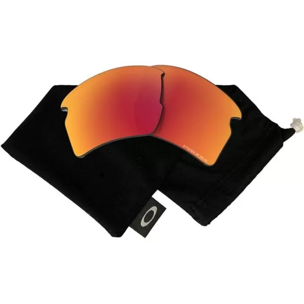 imageOakley Original Flak 20 XL OO9188 REPLACEMENT Lenses BUNDLE Bag BUNDLE with Designer iWear KitPrizm Ruby Iridium