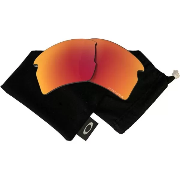 imageOakley Original Flak 20 XL OO9188 REPLACEMENT Lenses BUNDLE Bag BUNDLE with Designer iWear KitPrizm Ruby Iridium Polarized