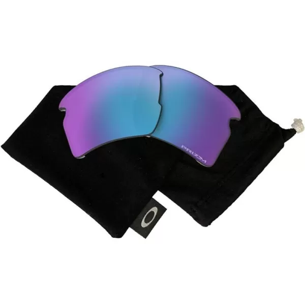 imageOakley Original Flak 20 XL OO9188 REPLACEMENT Lenses BUNDLE Bag BUNDLE with Designer iWear KitPrizm Sapphire Iridium Polarized