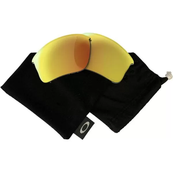 imageOakley Original Flak Jacket XLJ OO9009 Replacement Lenses BUNDLE BagDesigner iWear Care KitFire Iridium Polarized