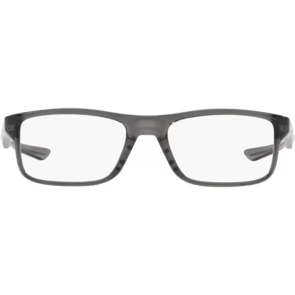 imageOakley Ox8081 Plank 20 Rectangular Prescription Eyewear FramesPolished Grey SmokeDemo Lens