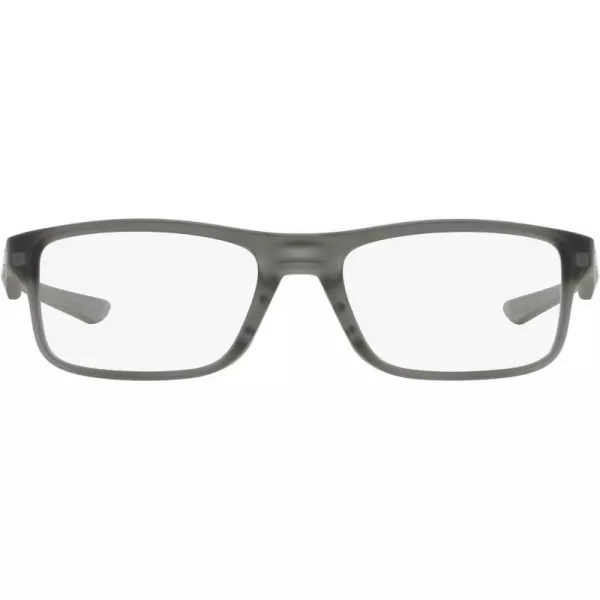 imageOakley Ox8081 Plank 20 Rectangular Prescription Eyewear FramesSatin Grey SmokeDemo Lens
