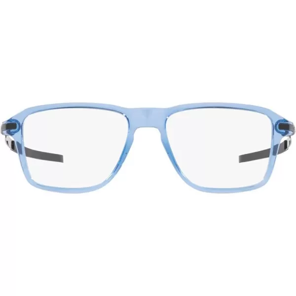 imageOakley Ox8166 Wheel House Square Prescription Eyeglass FramesTransparent BlueDemo Lens