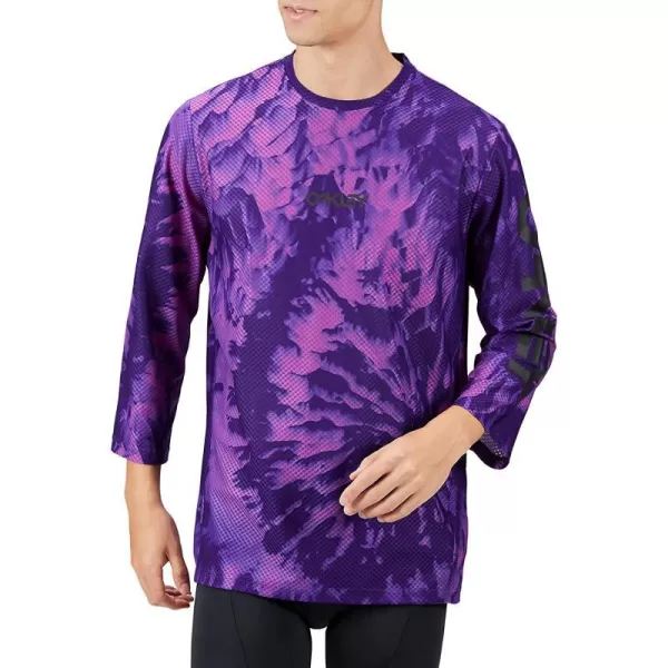 imageOakley Ride Free 34 JerseyPurple Mountain Tye Dye Print