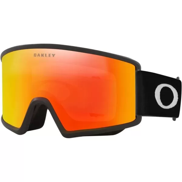imageOakley Target Line OO7120 OO7121 Ski Goggles For Men For Women  BUNDLE with Designer iWear Eyewear KitBlack WFire Iridium