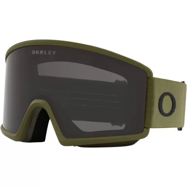 imageOakley Target Line OO7120 OO7121 Ski Goggles For Men For Women  BUNDLE with Designer iWear Eyewear KitDark Brush  Dark Grey
