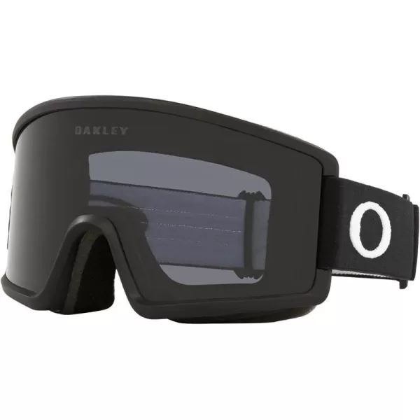 imageOakley Target Line OO7120 OO7121 Ski Goggles For Men For Women  BUNDLE with Designer iWear Eyewear KitMatte Black  Dark Grey