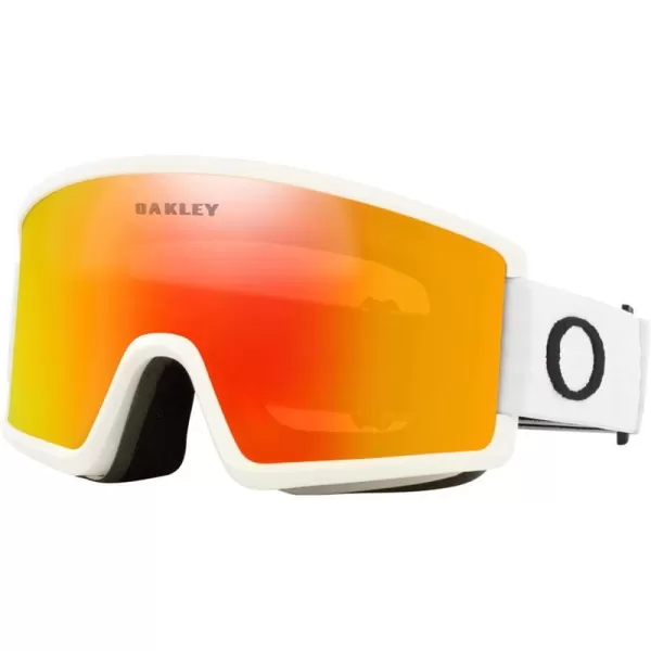 imageOakley Target Line OO7120 OO7121 Ski Goggles For Men For Women  BUNDLE with Designer iWear Eyewear KitWhite WFire Iridium