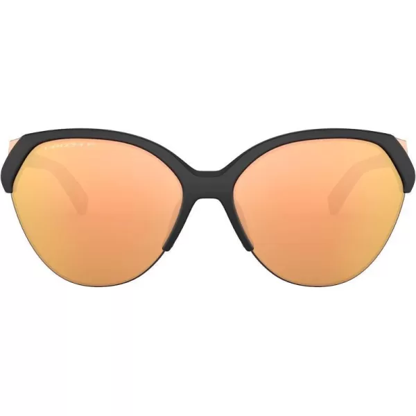 imageOakley Woman Sunglasses Matte Black Frame Prizm Rose Gold Polarized Lenses 65MMMatte BlackPrizm Rose Gold Polarized