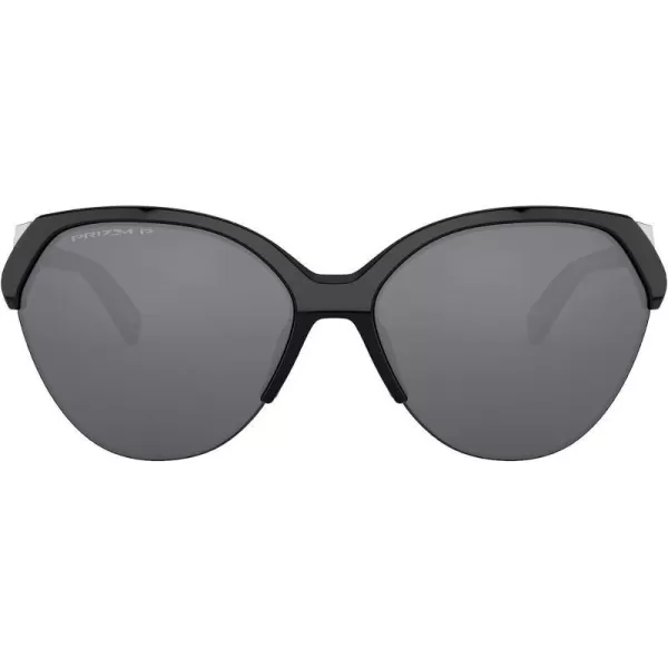 imageOakley Woman Sunglasses Matte Black Frame Prizm Rose Gold Polarized Lenses 65MMPolished BlackPrizm Black Polarized