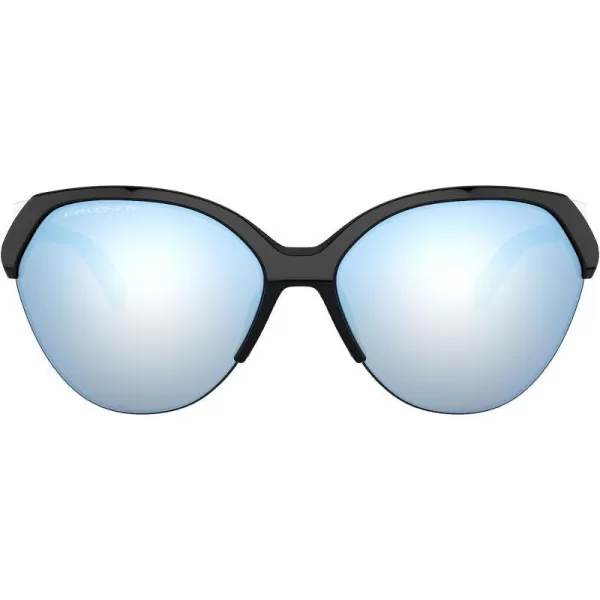 imageOakley Woman Sunglasses Matte Black Frame Prizm Rose Gold Polarized Lenses 65MMPolished BlackPrizm Deep Water Polarized