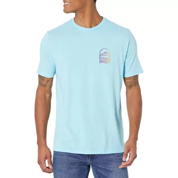 imageOakley Womens Gradient Mountain B1b TeeBright Blue Heather
