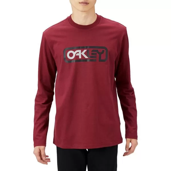 imageOakley Womens Locked in B1b Long Sleeve TeeIron Red