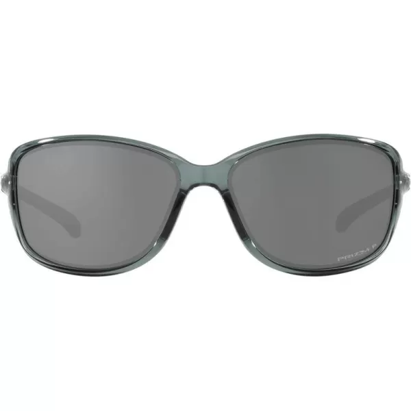 imageOakley Womens Oo9301 Cohort Rectangular SunglassesCrystal BlackPrizm Black Polarized