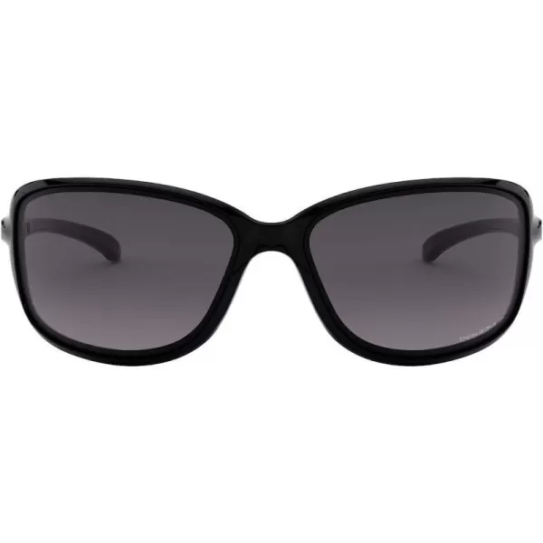 imageOakley Womens Oo9301 Cohort Rectangular SunglassesPolished BlackPrizm Grey Gradient Polarized