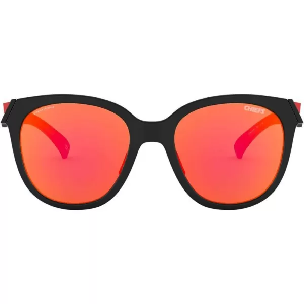 imageOakley Womens Oo9433 Low Key SunglassesKansas City Chiefs Matte BlackPrizm Ruby
