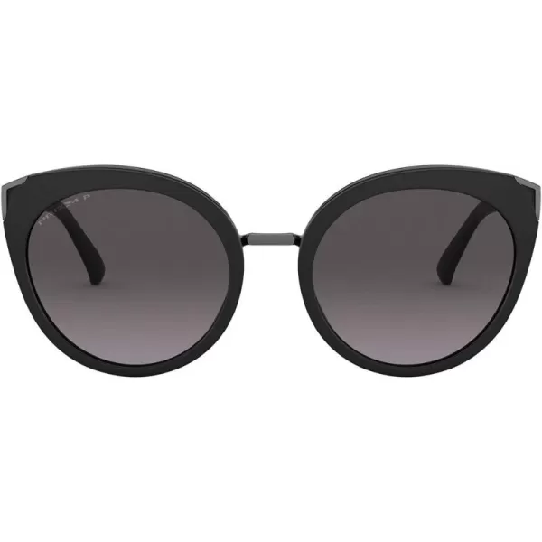 imageOakley Womens Oo9434 Top Knot Cat Eye SunglassesVelvet BlackPrizm Grey Gradient