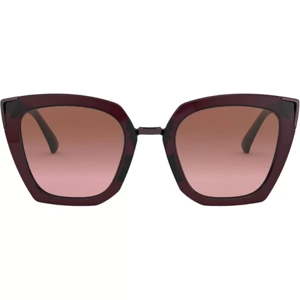imageOakley Womens Oo9445 Sideswept Round SunglassesCrystal RaspberryG40 Black Gradient