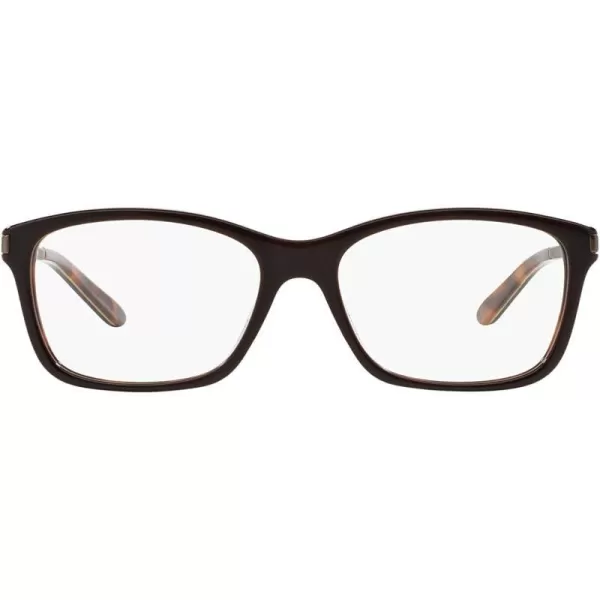 imageOakley Womens Ox1127 NinetoFive Square Prescription Eyeglass FramesBrown TortoiseDemo Lens