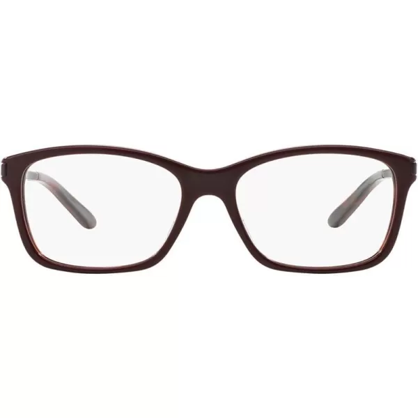 imageOakley Womens Ox1127 NinetoFive Square Prescription Eyeglass FramesPink TortoiseDemo Lens