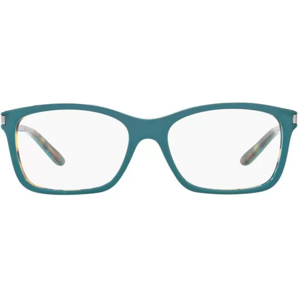 imageOakley Womens Ox1127 NinetoFive Square Prescription Eyeglass FramesTurquoise TortoiseDemo Lens