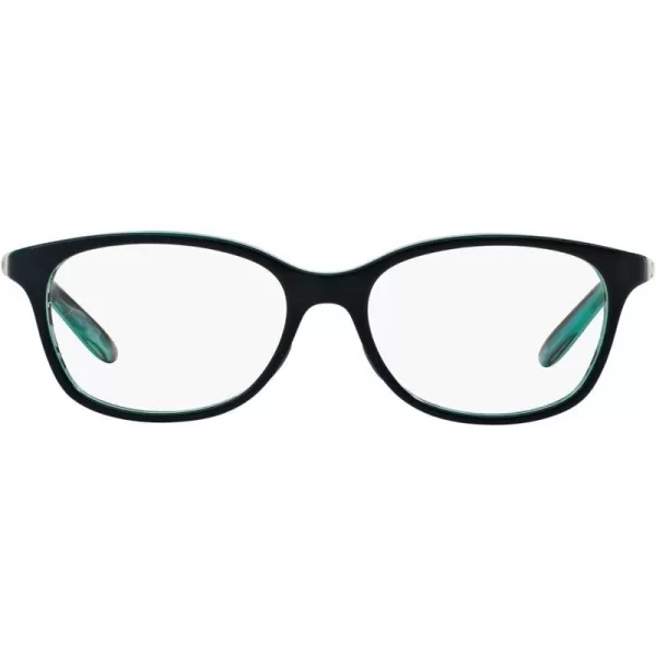imageOakley Womens Ox1131 Standpoint Round Prescription Eyeglass FramesBanded GreenDemo Lens