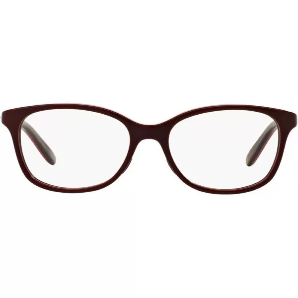 imageOakley Womens Ox1131 Standpoint Round Prescription Eyeglass FramesBanded RedDemo Lens