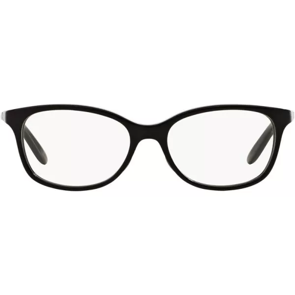imageOakley Womens Ox1131 Standpoint Round Prescription Eyeglass FramesPolished BlackDemo Lens